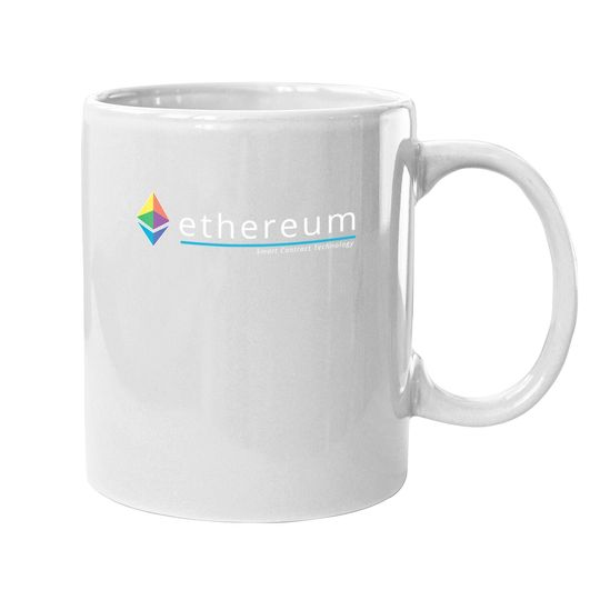 Ethereum Smart Contract Technology 2.0 Logo Hodl Eth Lovers Coffee Mug