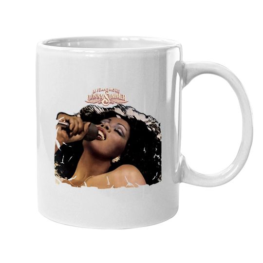 Donna Summer Live And More Casual Music Theme Classic Short Sleeve Coffee Mug