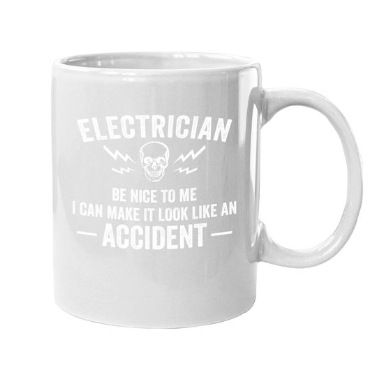 Funny Electrician Gift Cool Electrical Lineman Gag Quote Coffee Mug