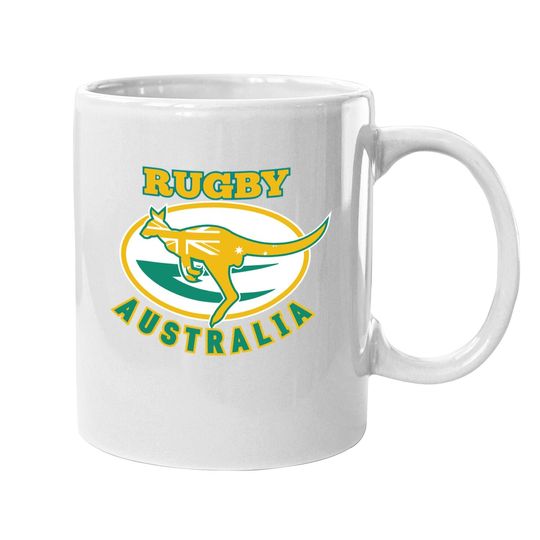 Australia Rugby, Wallabies Rugby Jersey, Australian Flag Coffee Mug