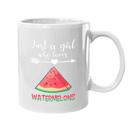 Watermelon Lover Coffee Mug Humor Melon Quote Girl Watermelons Coffee Mug