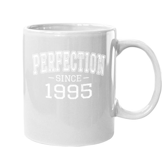 Perfection Since 1995 Vintage Style Born In 1995 Birthday Coffee Mug
