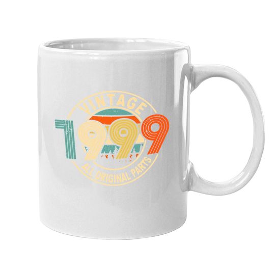 Vintage 1999 22nd Birthday Coffee Mug