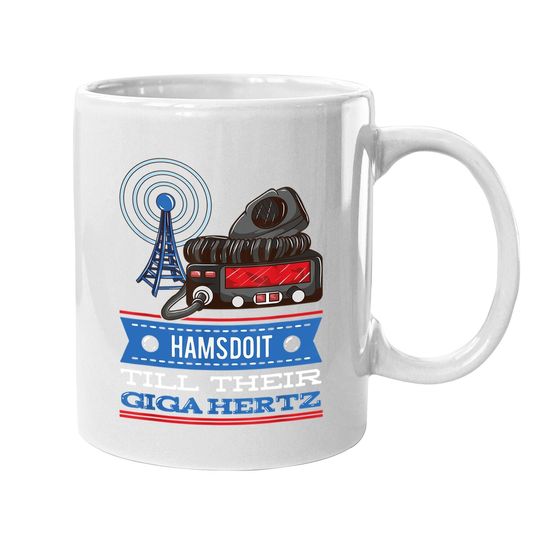Ham Radio Morse Code - Cb Radio Nerdy Geek Cw Operator Coffee Mug