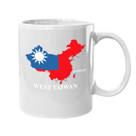 West Taiwan Map Define China Is West Taiwan Coffee Mug