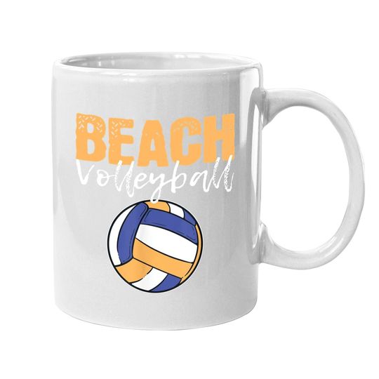 Beach Volleyball Lover Player Team Sports Mugns Coffee Mug