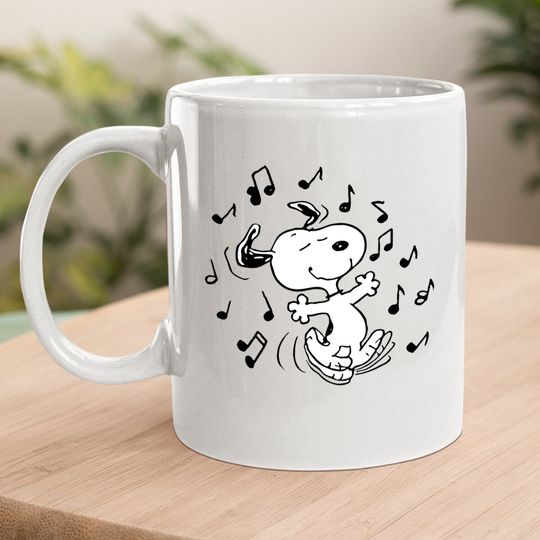 Dancing Snoopy Coffee Mug