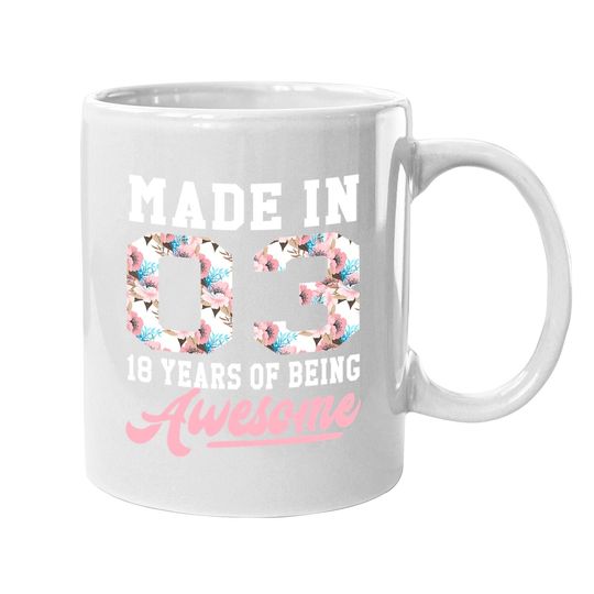 18 Year Old Girls Mugns In 2003 Coffee Mug
