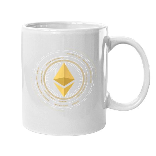 Ethereum Cryptocurrency Crypto Blockchain Coffee Mug