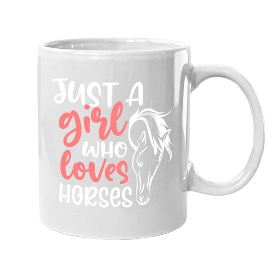 Horse Lover Equestrian Horseback Riding Girls Western Coffee Mug