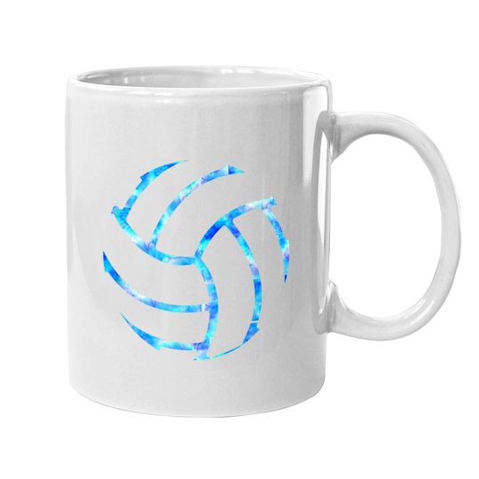 Volleyball Stuff Attire Tie Dye Coffee Mug
