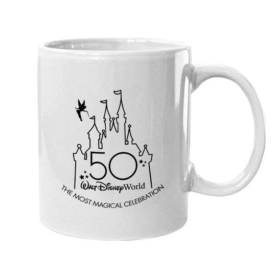 50th Anniversary Celebration For Disney Family Vacationt Coffee Mug