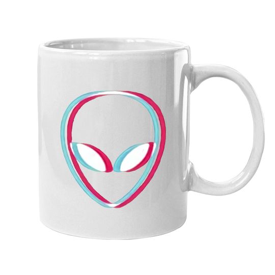 Graphic Ufo Alien Coffee Mug