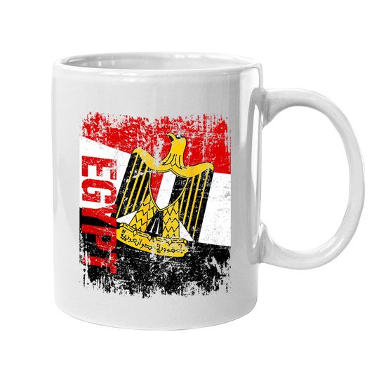 Egypt Egyptian Flag Vintage Coffee Mug