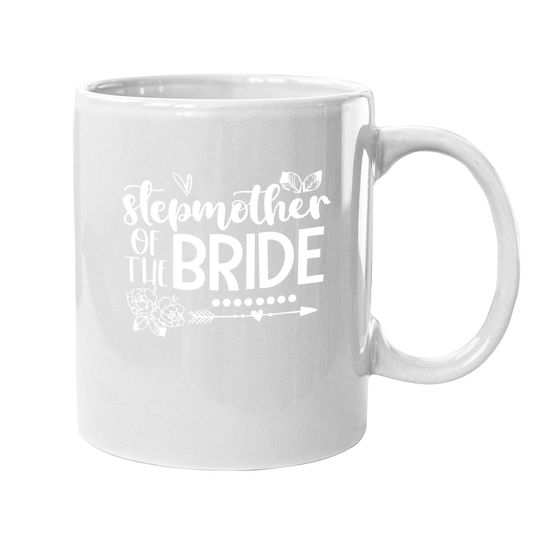 Stepmother Of The Bride Bridal Party Top For Bonus Mom Coffee Mug
