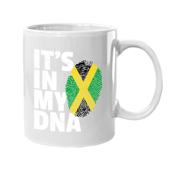 It's In My Dna Jamaica Flag Coffee Mug