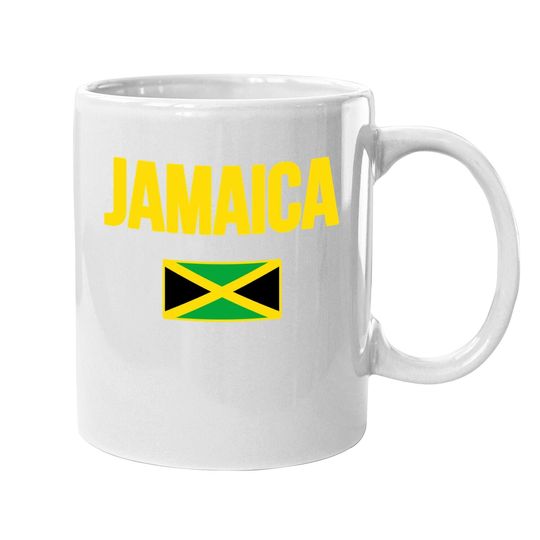 Jamaica Flag Souvenir Coffee Mug