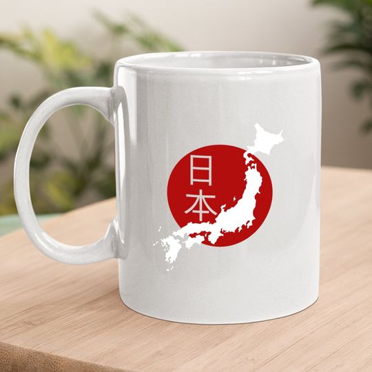 Japan Map Coffee Mug