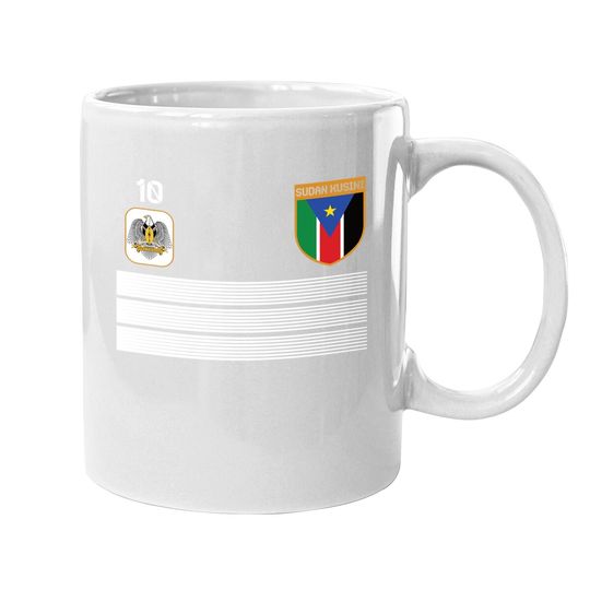 South Sudan Football Jersey 2021 Soccer Coffee Mug