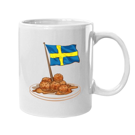 Swedish Meatballs Sweden Europe Travel Coffee Mug