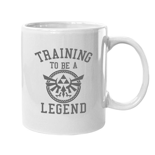 Nintendo Zelda Training To Be A Legend Badge Graphic Coffee Mug