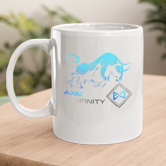 Axie Infinity Crypto Bullrun Axs Shard Token For Video Games Coffee Mug