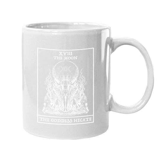The Goddess Hecate Tarot Card Moon Witch Wiccan Witchy Coffee Mug
