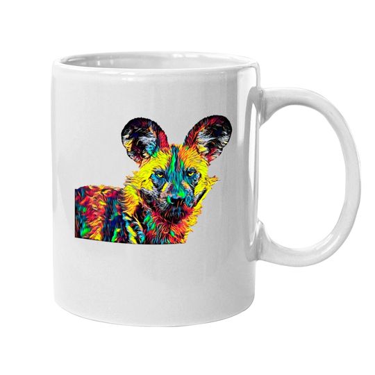African Wild Dog Coffee Mug