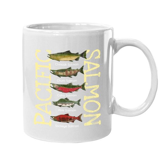 Pacific Salmon Fishing Coffee Mug