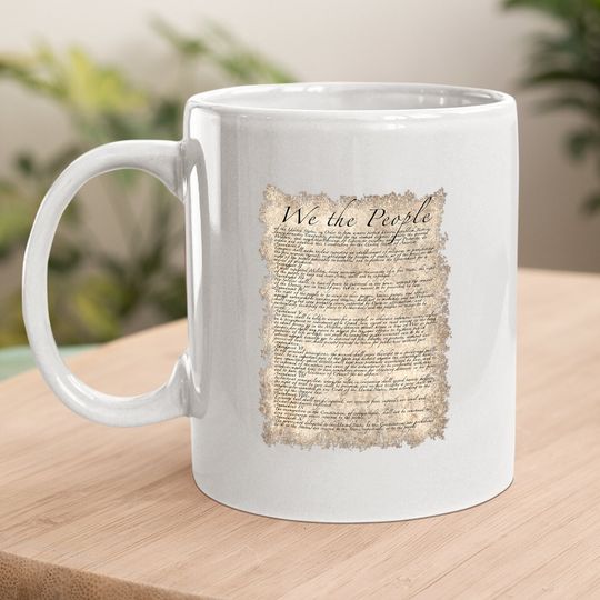 Bill Of Rights Us Constitution Coffee Mug