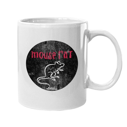The Mouse Rat Distressed Coffee Mug