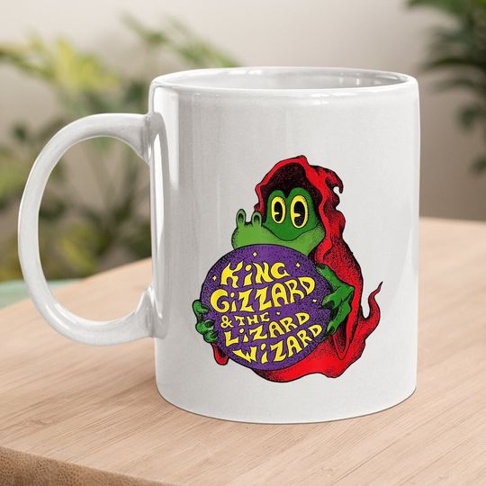 King Gizzard The Lizard Gift Wizard Coffee Mug