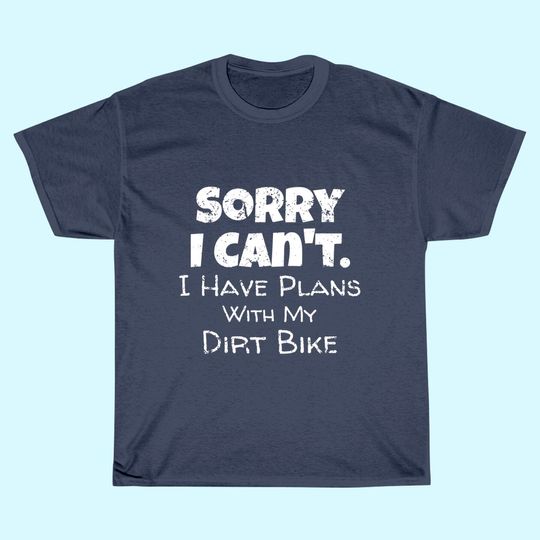 Sushitee Funny Dirt Bike Quote Motocross Racing Motorcycle Shirt