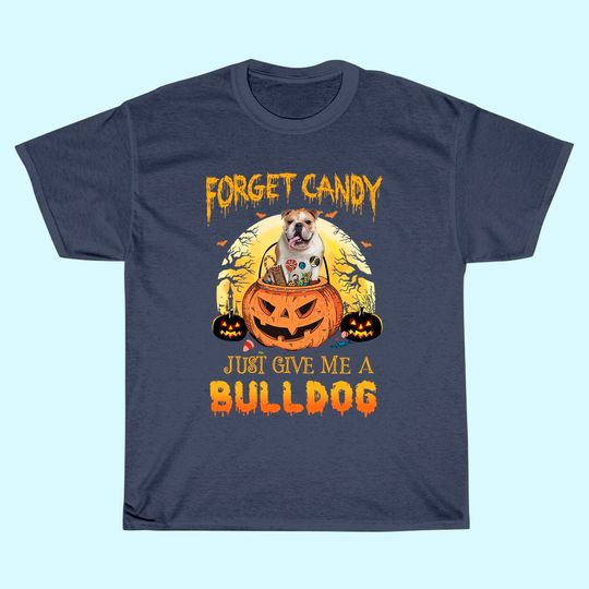 Candy Pumpkin Bulldog T-Shirt