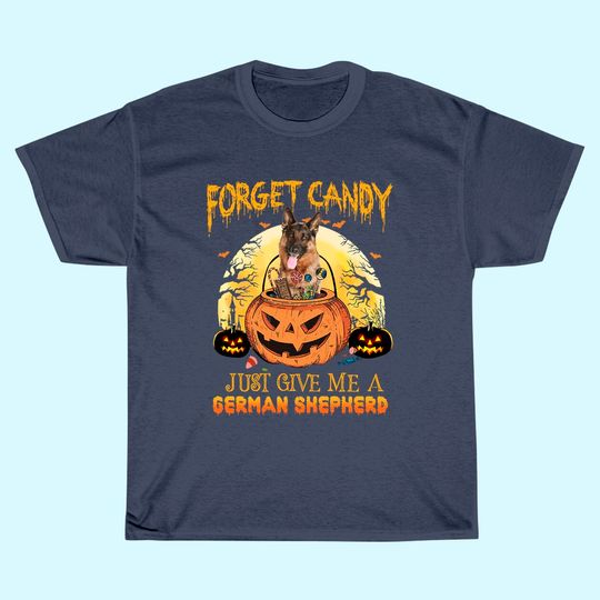 Candy Pumpkin German Shepherd T-Shirt