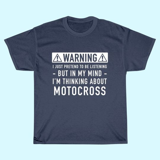 Motocross Warning T-shirt