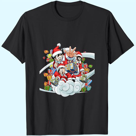 Dragon Ball Merry Chrismas Classic T-Shirts