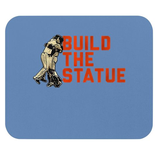 Buster Posey Build The Statue Mouse Pads
