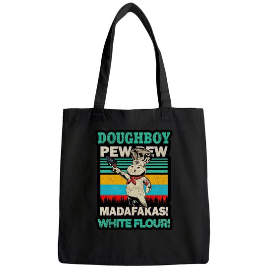 Doughboy Vintage PewPew Madafakas White Flour Bags