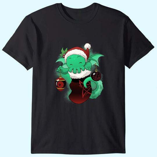 Stocking Stuffers Cthulhu Christmas T-Shirts