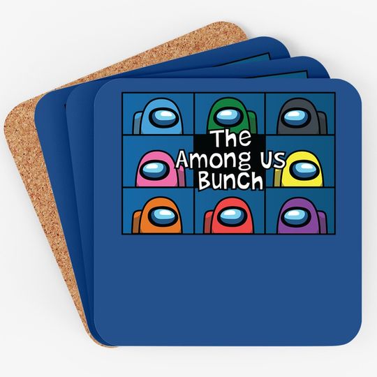 The Among Us Bunch Coasters