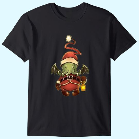Cthulhu Heureux Christmas T-Shirts