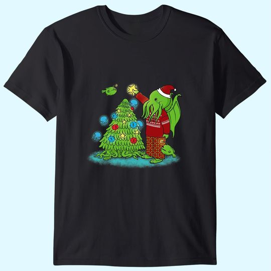 Cthulhu Christmas Tree T-Shirts