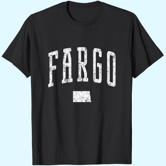 Fargo North Dakota Vintage City T Shirt