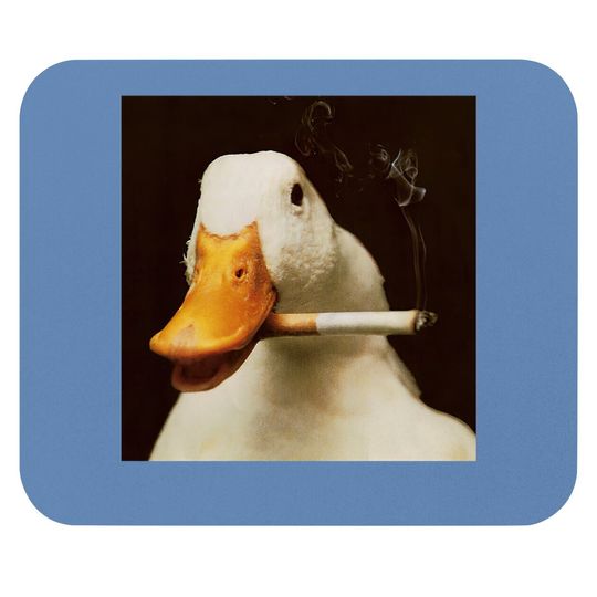 Duck Memes Smoke Mouse Pads