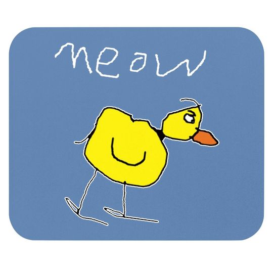 Meow Duck Memes Mouse Pads