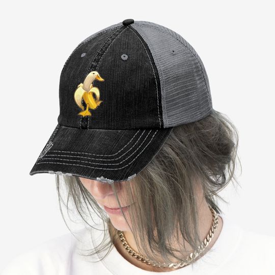 Duck Memes Banana Trucker Hats