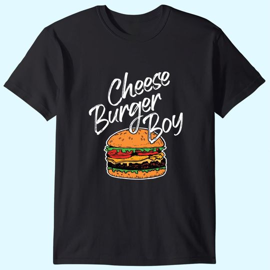 Cheeseburger Boy - Burger Lover - National Cheeseburger Day T-Shirt