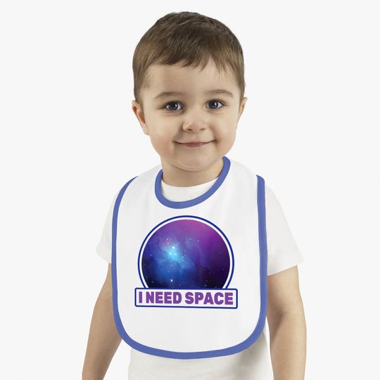 Star Gazing - I Need Space - Astronomer - Baby Bib