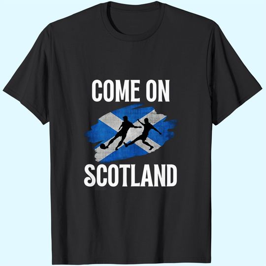 Euro 2021 Men's T Shirt Come On Scotland